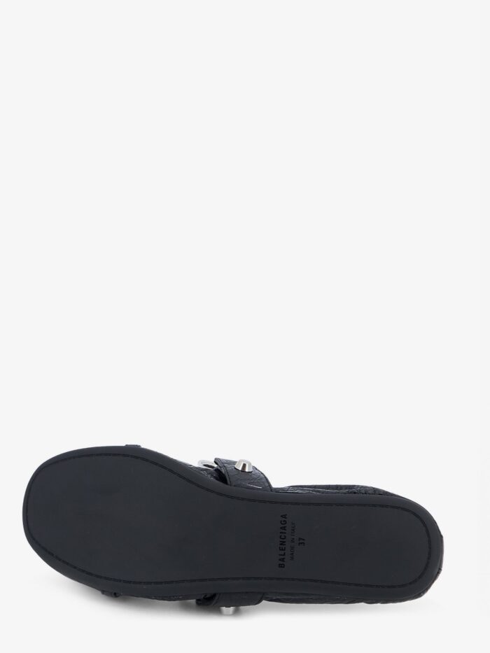 Balenciaga City Flat L005 Leather Ballerinas