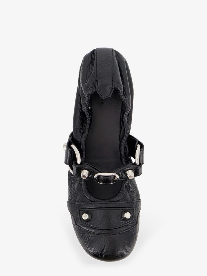 Balenciaga City Flat L005 Leather Ballerinas