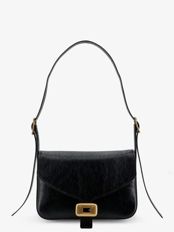 Balenciaga Clicca Arena Leather Medium Shoulder Bag