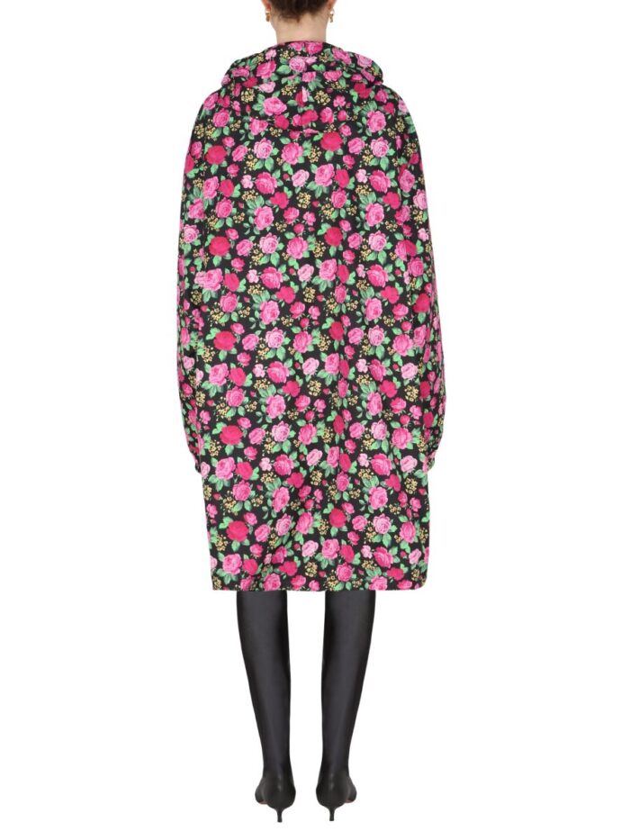 Balenciaga COAT WITH FLORAL PATTERN