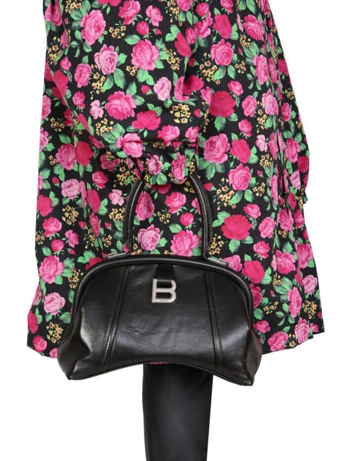 Balenciaga COAT WITH FLORAL PATTERN