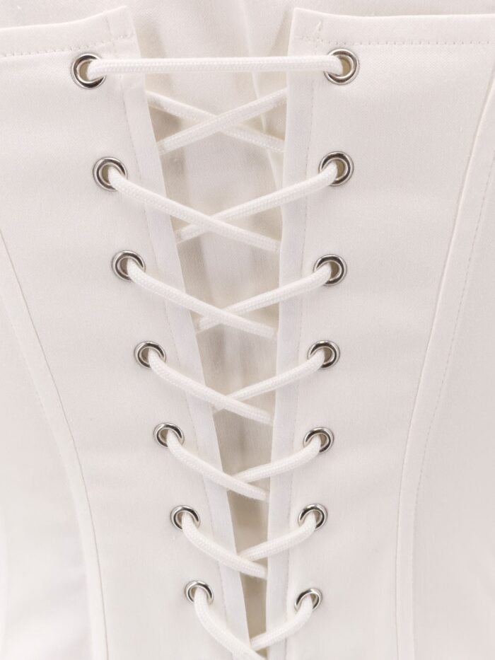 Balenciaga Cotton Blend Corset Shirt