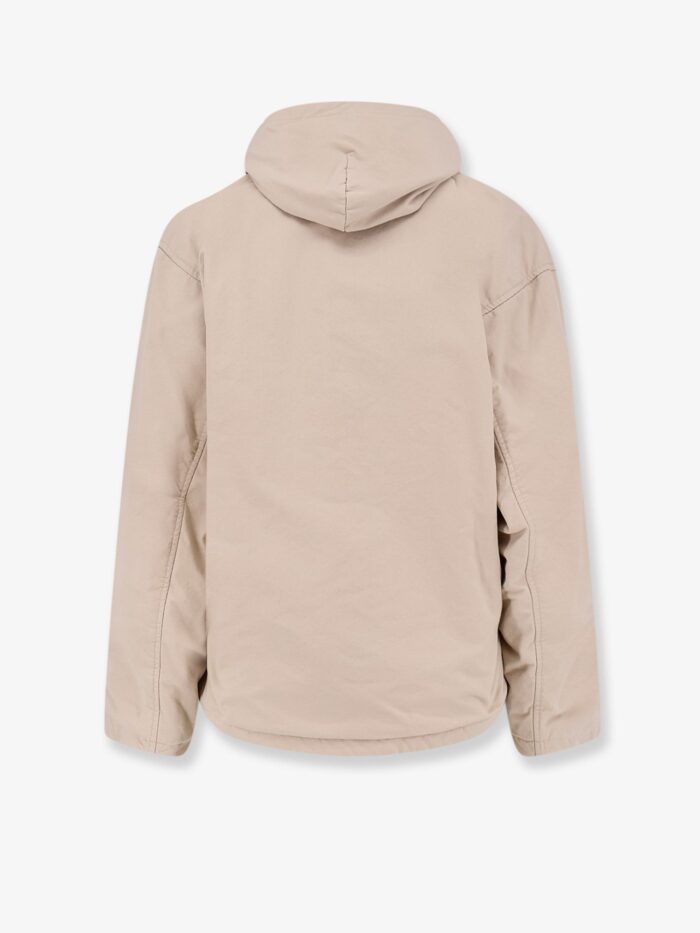 Balenciaga Cotton Blend Jacket With Embroidered Logo On The Front