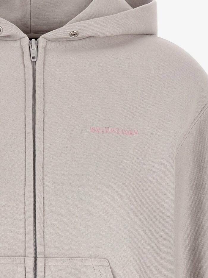 Balenciaga Cotton Hooded Sweatshirt