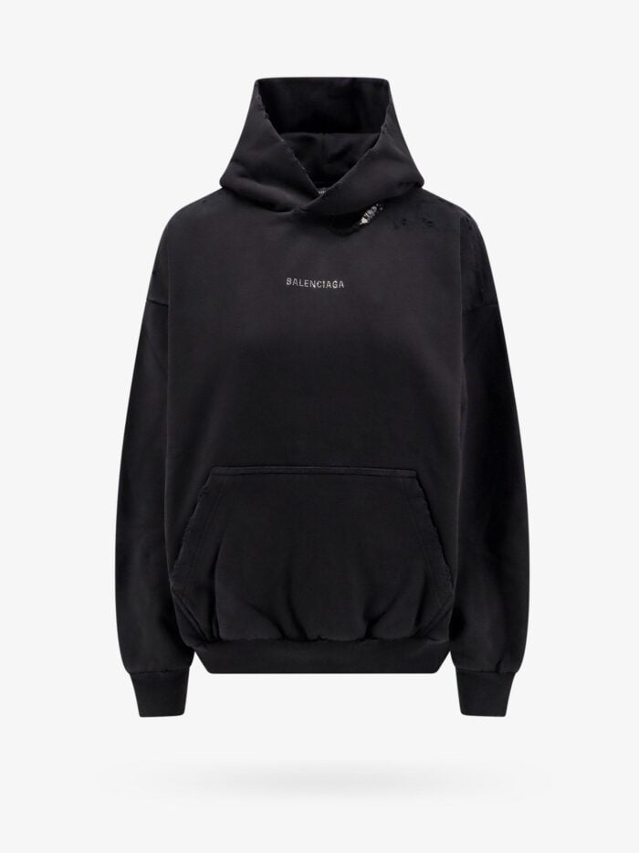 Balenciaga Cotton Logoed Sweatshirt