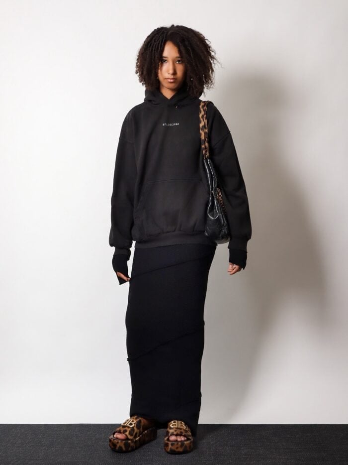 Balenciaga Cotton Logoed Sweatshirt