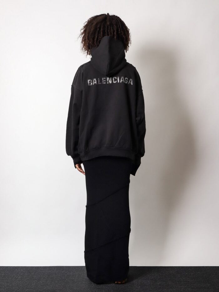 Balenciaga Cotton Logoed Sweatshirt