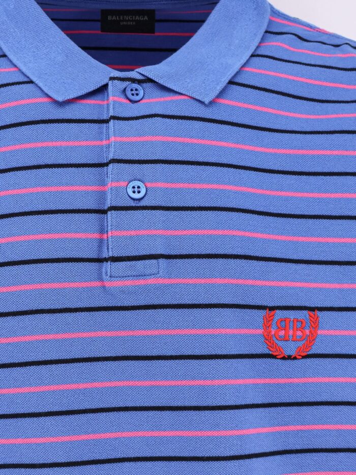 Balenciaga Cotton Regular Polo Shirt With Logo Embroidery