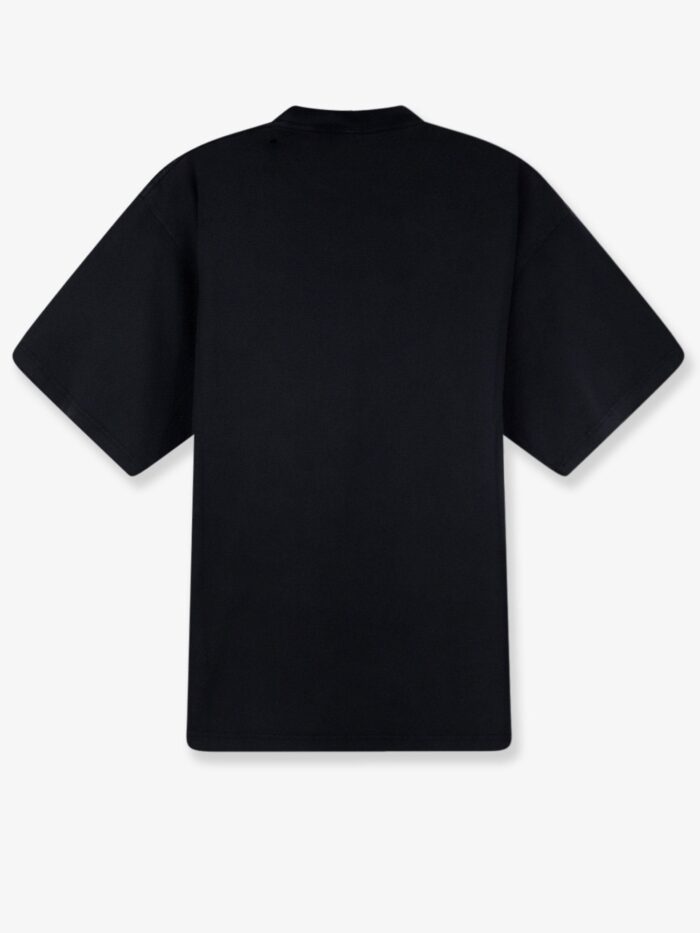 Balenciaga Cotton T-shirt With Front Logo Print