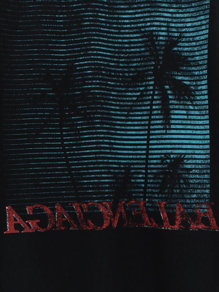 Balenciaga Cotton T-shirt With Front Print