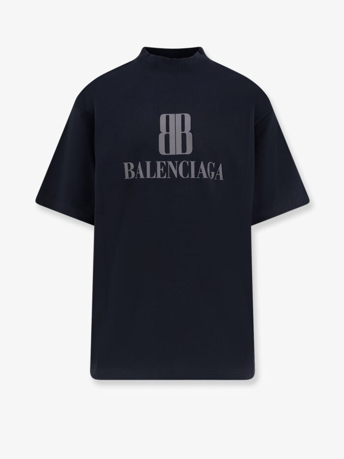 Balenciaga Cotton T-shirt With Logo