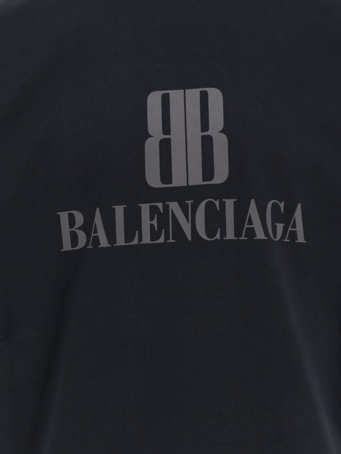 Balenciaga Cotton T-shirt With Logo