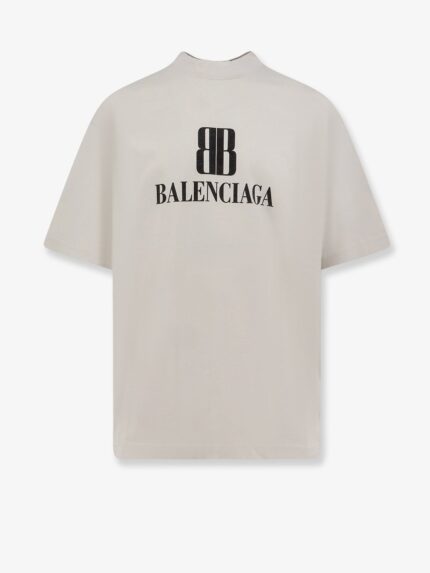 Balenciaga Cotton T-shirt With Logo