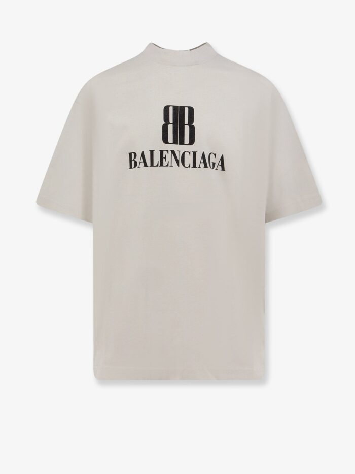 Balenciaga Cotton T-shirt With Logo