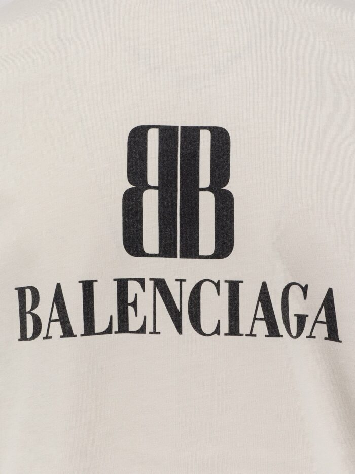 Balenciaga Cotton T-shirt With Logo