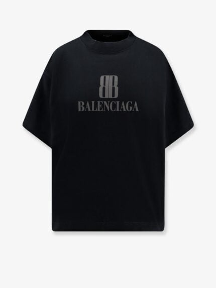 Balenciaga Cotton T-shirt With Logo