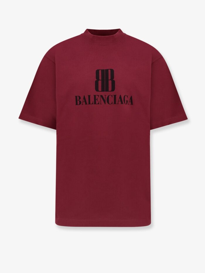 Balenciaga Cotton T-shirt With Logo