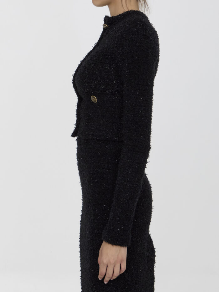 Balenciaga Cropped cardigan in tweed