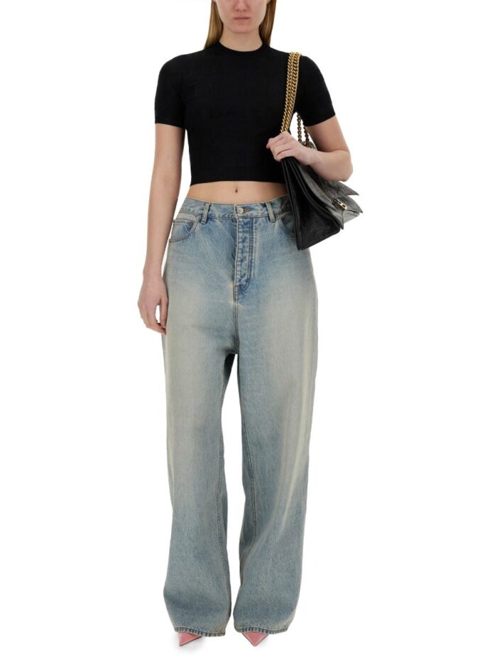 Balenciaga CROPPED SHIRT