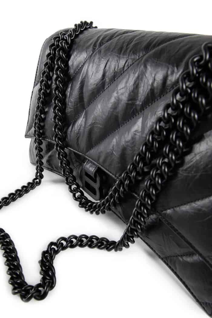 balenciaga crush chain medium bag BALENCIAGA Crush Chain Medium Bag