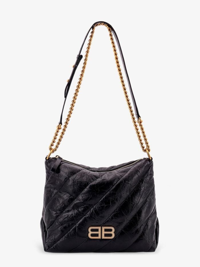 Balenciaga Crush Hobo S Leather Bag
