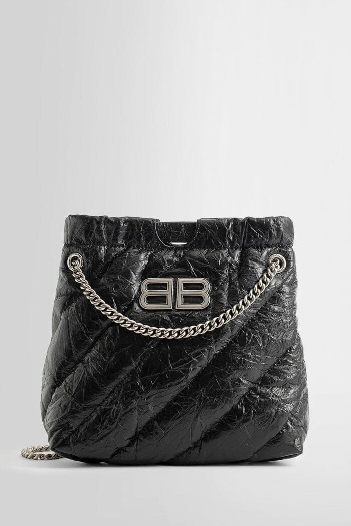 BALENCIAGA Crush Xs Quilted Shoulder Bag