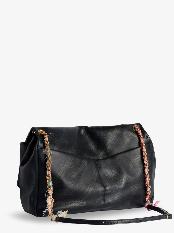 Balenciaga Darling Leather Shoulder Bag With BB Logo On The Front