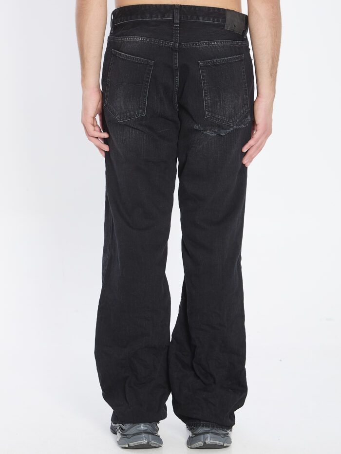 Balenciaga Distressed relaxed jeans