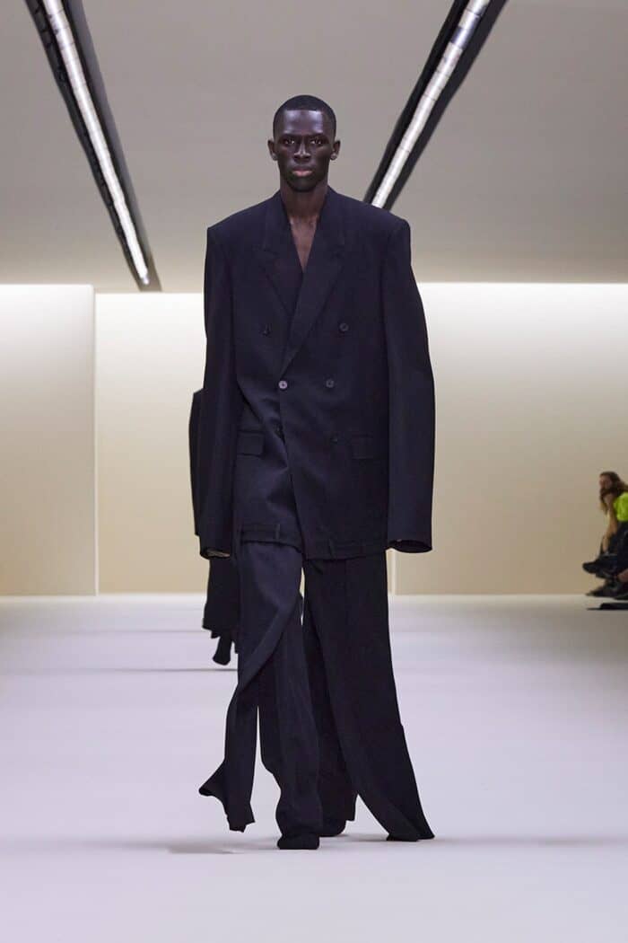 BALENCIAGA Double Front Pants