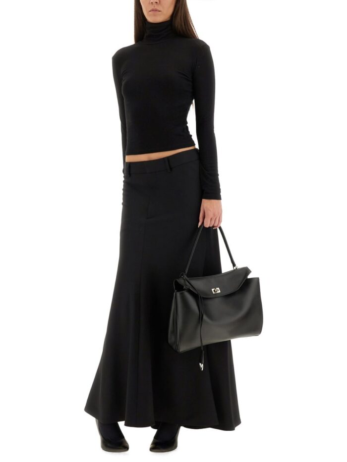 Balenciaga "GODET" MAXI SKIRT