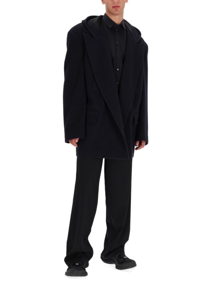 Balenciaga HOODED COAT