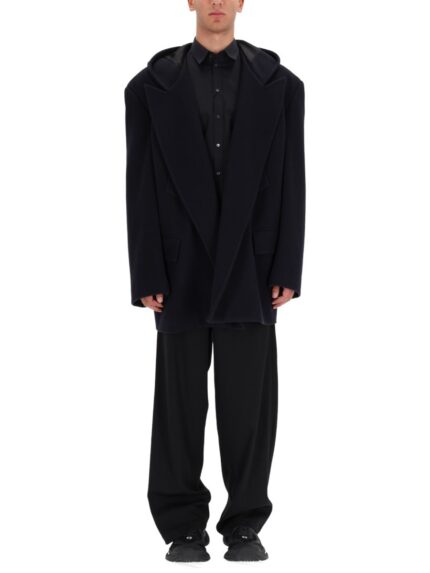 Balenciaga HOODED COAT