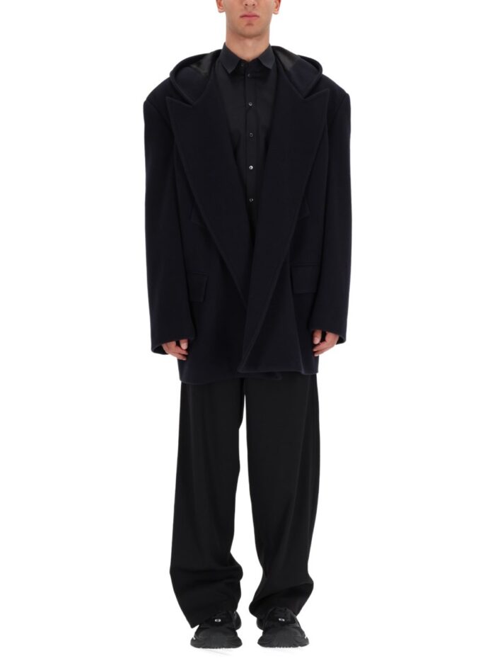 Balenciaga HOODED COAT