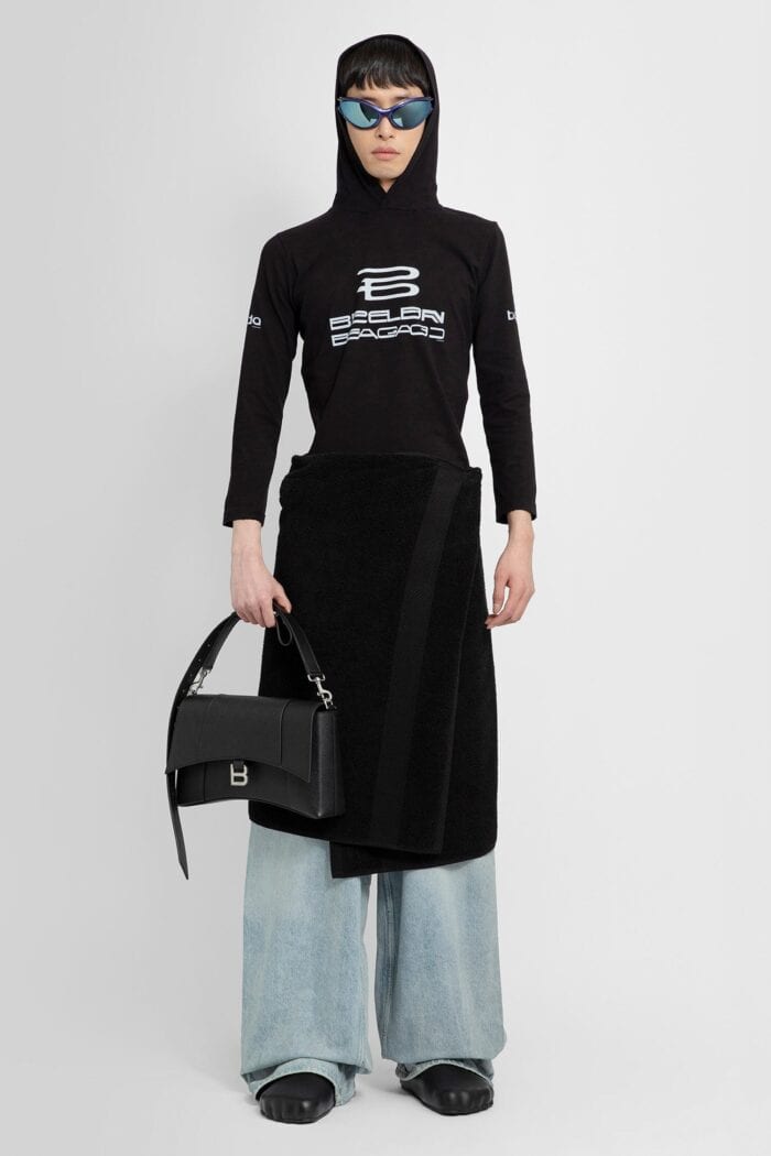 BALENCIAGA Hooded Long Sleeves T-shirt