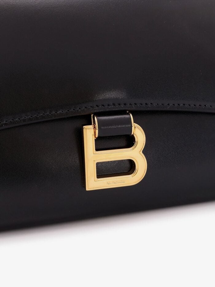 Balenciaga Horglss Poch Leather Handbag