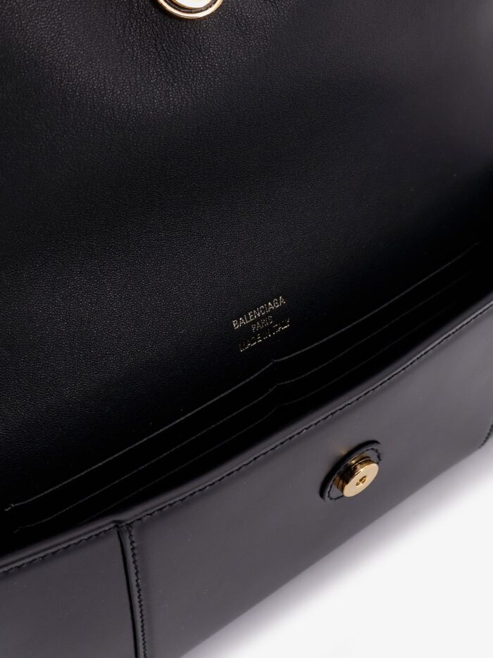 balenciaga horglss poch leather handbag Balenciaga Horglss Poch Leather Handbag