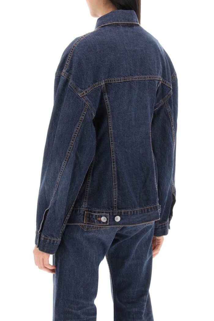 BALENCIAGA Hourglass Denim Jacket