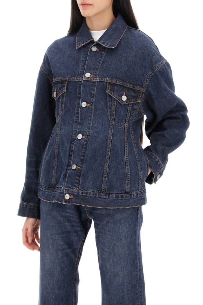 BALENCIAGA Hourglass Denim Jacket