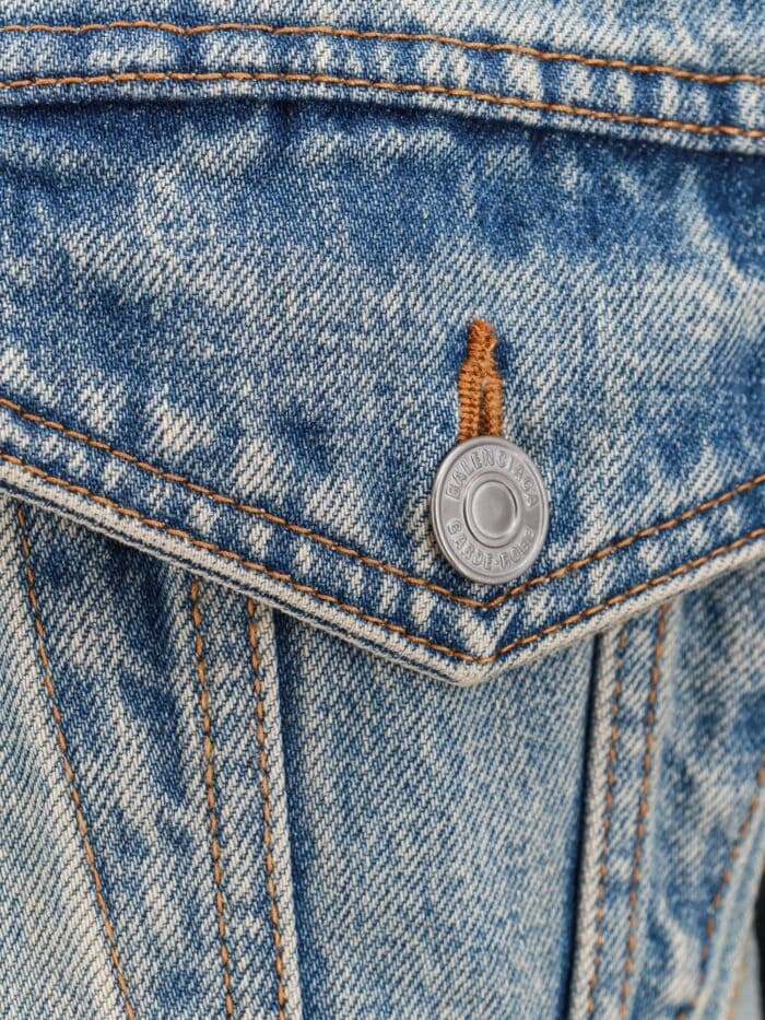 Balenciaga Hourglass Denim Jacket