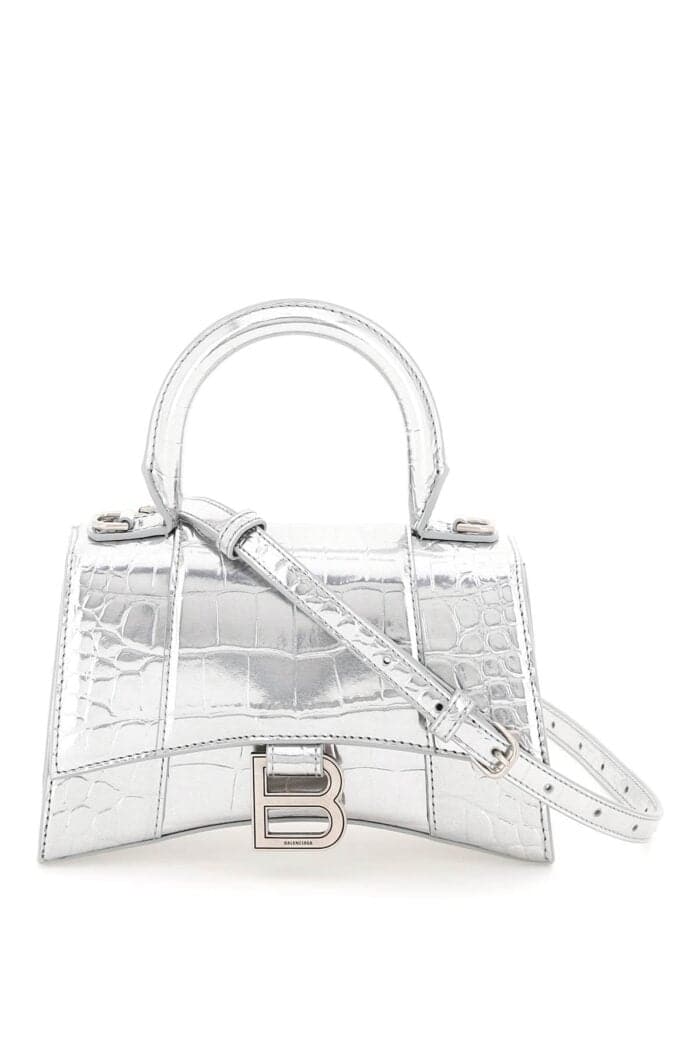 BALENCIAGA Hourglass Top Handle Xs Bag