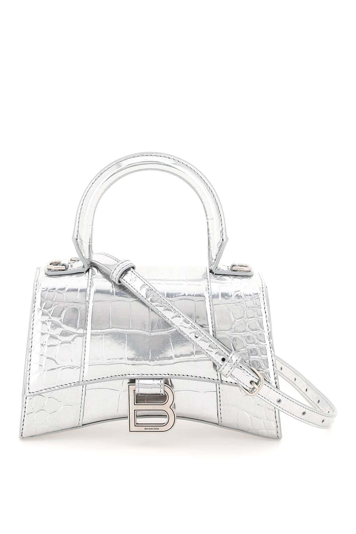 BALENCIAGA Hourglass Top Handle Xs Bag