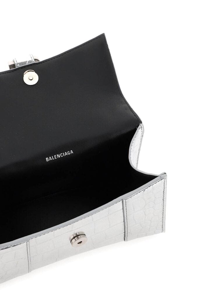 BALENCIAGA Hourglass Top Handle Xs Bag