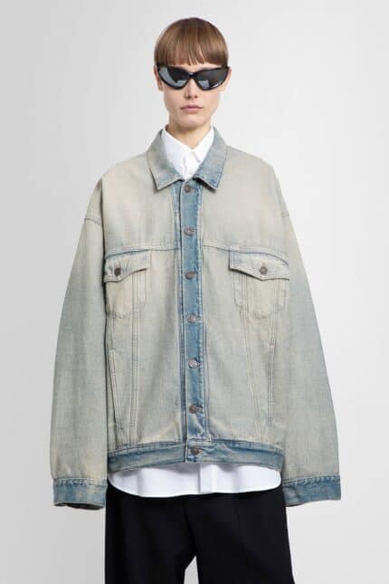 BALENCIAGA Inside-out Oversized Denim Jacket