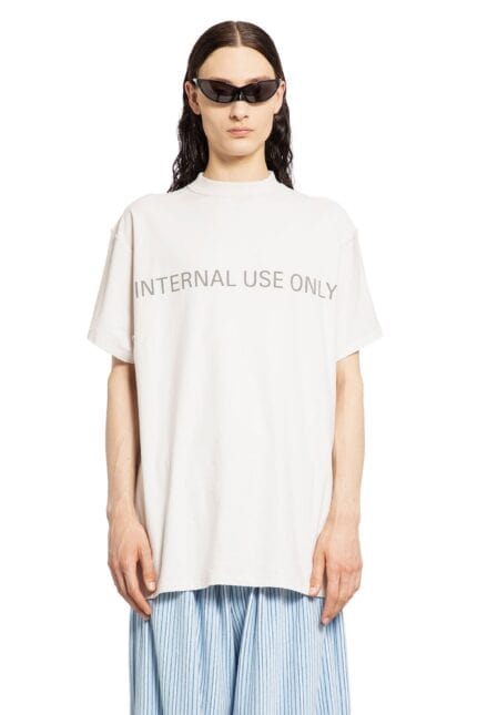 BALENCIAGA Internal Use Only Inside-out Oversized T-shirt