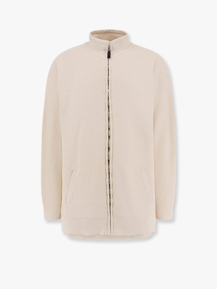 Balenciaga Intertwined Cardigan With Bb Garderobe Motif