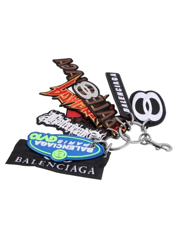 Balenciaga KEYCHAIN WITH PATCHES