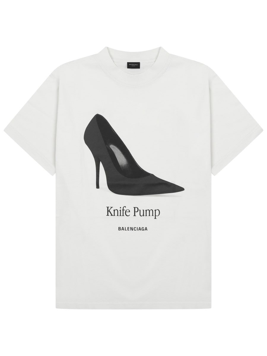 Balenciaga "KNIFE PUMP" T-SHIRT