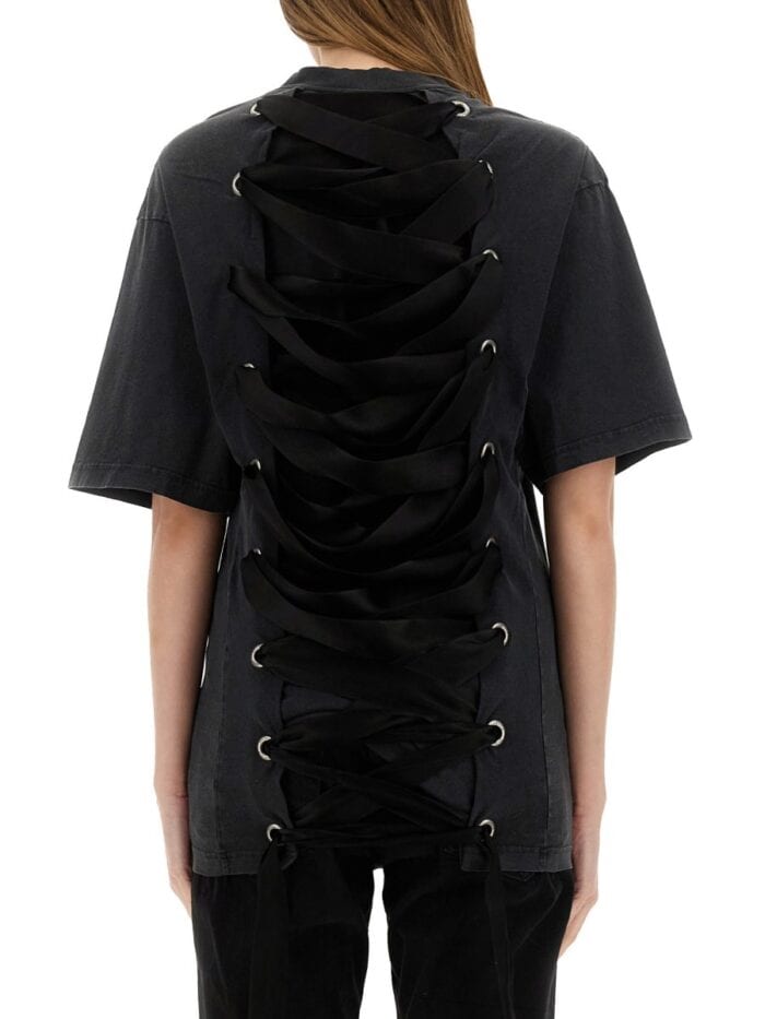 Balenciaga "LACE-UP" T-SHIRT