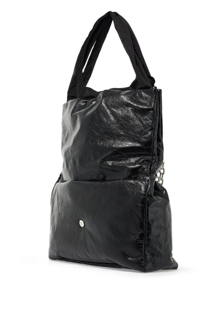 BALENCIAGA Large Monaco Plus Tote Bag With Chain