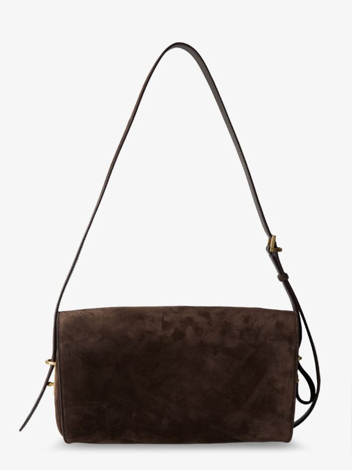 Balenciaga Le 7 Medium Suede Shoulder Bag